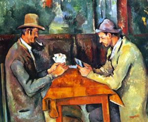 Paul Cézanne's "The Cardplayers"